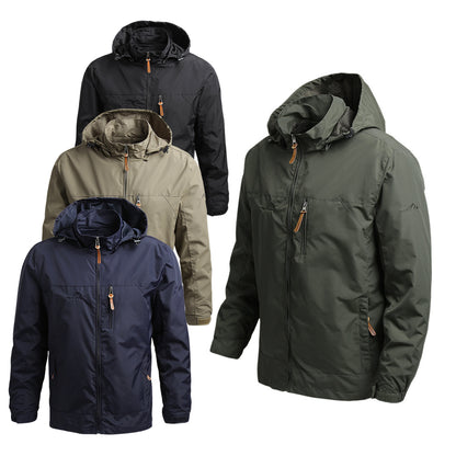 🔥👍😎Nova jesen 2025. ležerna jakna s kapuljačom otporna na vjetar