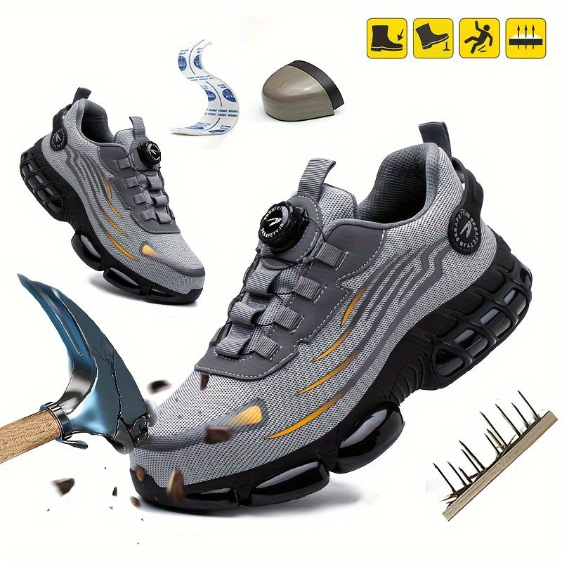 🥾🔥【39-46】Ανδρικά παπούτσια εργασίας, κατάλληλα για καθημερινή χρήση, ανθεκτικά σε χτυπήματα και τρυπήματα, αντιολισθητικά