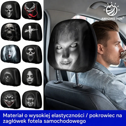 Pokrowce na poduszki samochodowe z zabawnym motywem