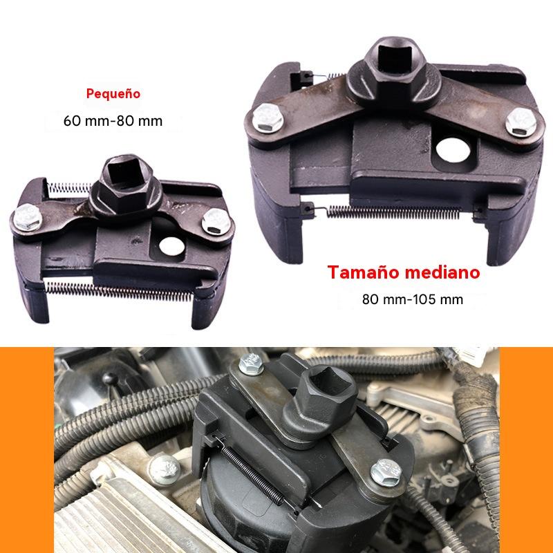 🔥Oferta por tiempo limitado【60-80 mm】🚗Llave de extracción de filtro de coche ajustable en forma de U