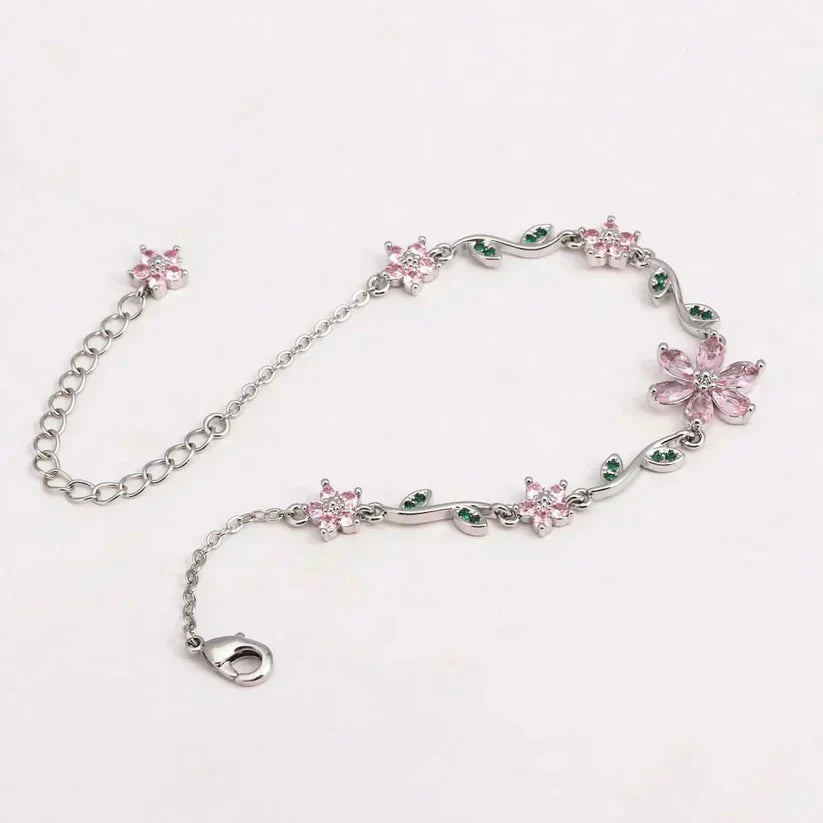 📢📢¡50% de descuento! 🔥Novedad 2026🔥: 🌼Pulsera Floral (Ideal para regalar)