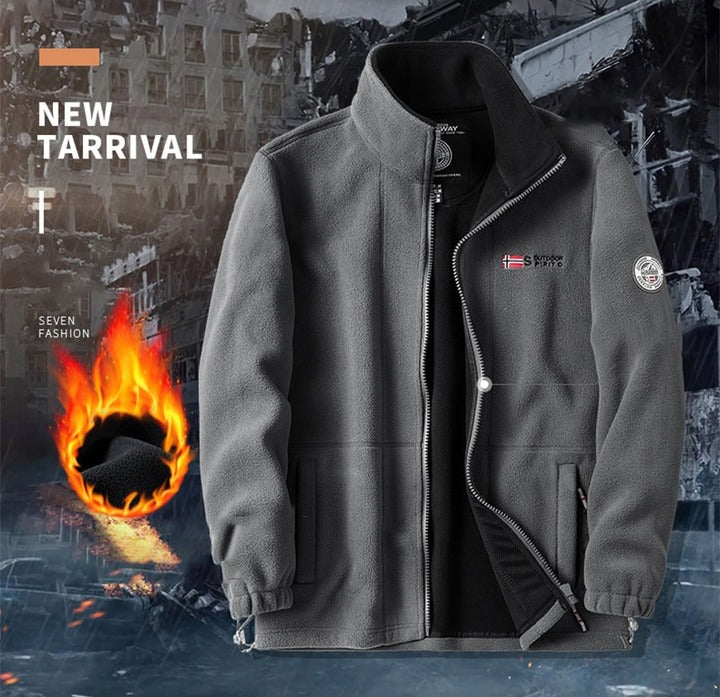 🔥Ograničena ponuda 🔥 2025. novi zimski muški deblji flis jakna za grijanje