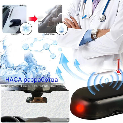 Плащане при доставка🔥Инструмент за снегопочистване на автомобили, специално проектиран за премахване на лед и сняг от прозорците на автомобила.