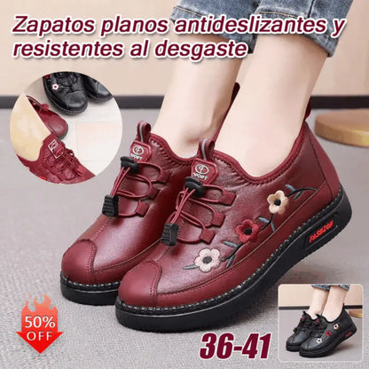 Zapatos casuales de mujer, modernos y cómodos, de suela blanda, antideslizantes e impermeables.