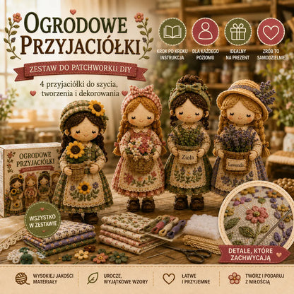 Ostatni dzień: Skorzystaj z 49% zniżki! 🧵 Miniaturowy zestaw patchworkowy z serii Miniature World.