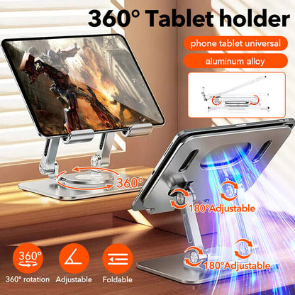 💥【Nuevo modelo 2026】💻 Soporte giratorio para portátil en aleación de aluminio