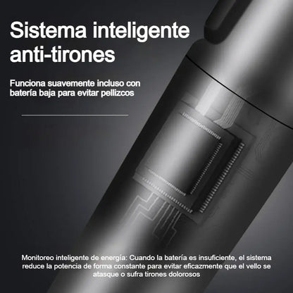 👨🔥 Novedad 2026 🔥 Recortadora multifunción para hombre ⚡ Recargable, mini y portátil ✂️ Apta para nariz, cejas y vello corporal ✅ Suave y segura para la piel