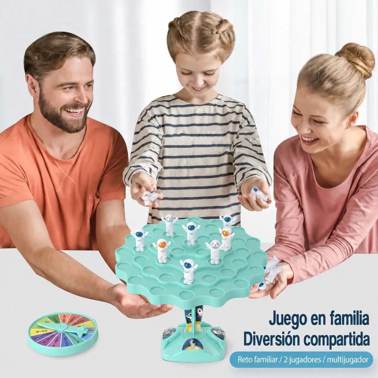 ✨🎁 Astronaut Balance juguete educativo interactivo para padres e hijos