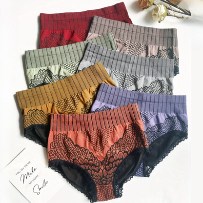 🔥【7 kusov】Grafénové dámske nohavičky – antibakteriálne a pohodlné