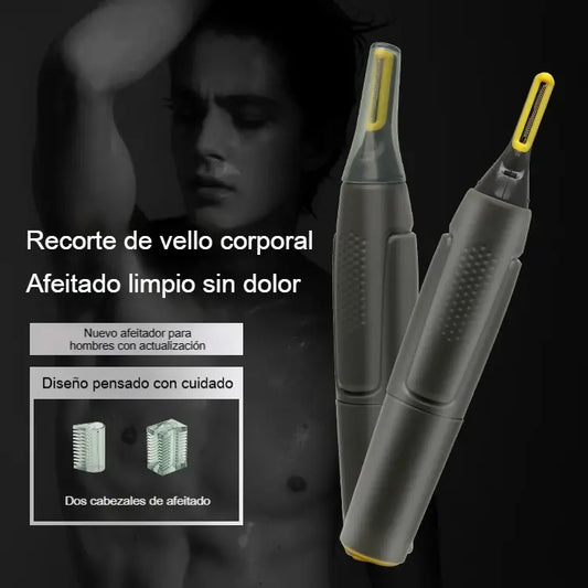 👨🔥 Novedad 2026 🔥 Recortadora multifunción para hombre ⚡ Recargable, mini y portátil ✂️ Apta para nariz, cejas y vello corporal ✅ Suave y segura para la piel