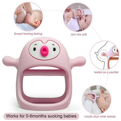 💝【Plaćanje pouzećem】👼Silikonska glodalica za bebe od 0 do 12 mjeseci, 🍼Duda za ruke za dojenje