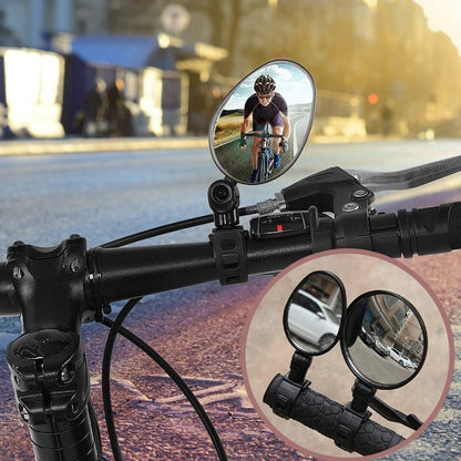 【1 чифт 22 евро】🚴🏍️360-градусово въртящо се огледало за обратно виждане