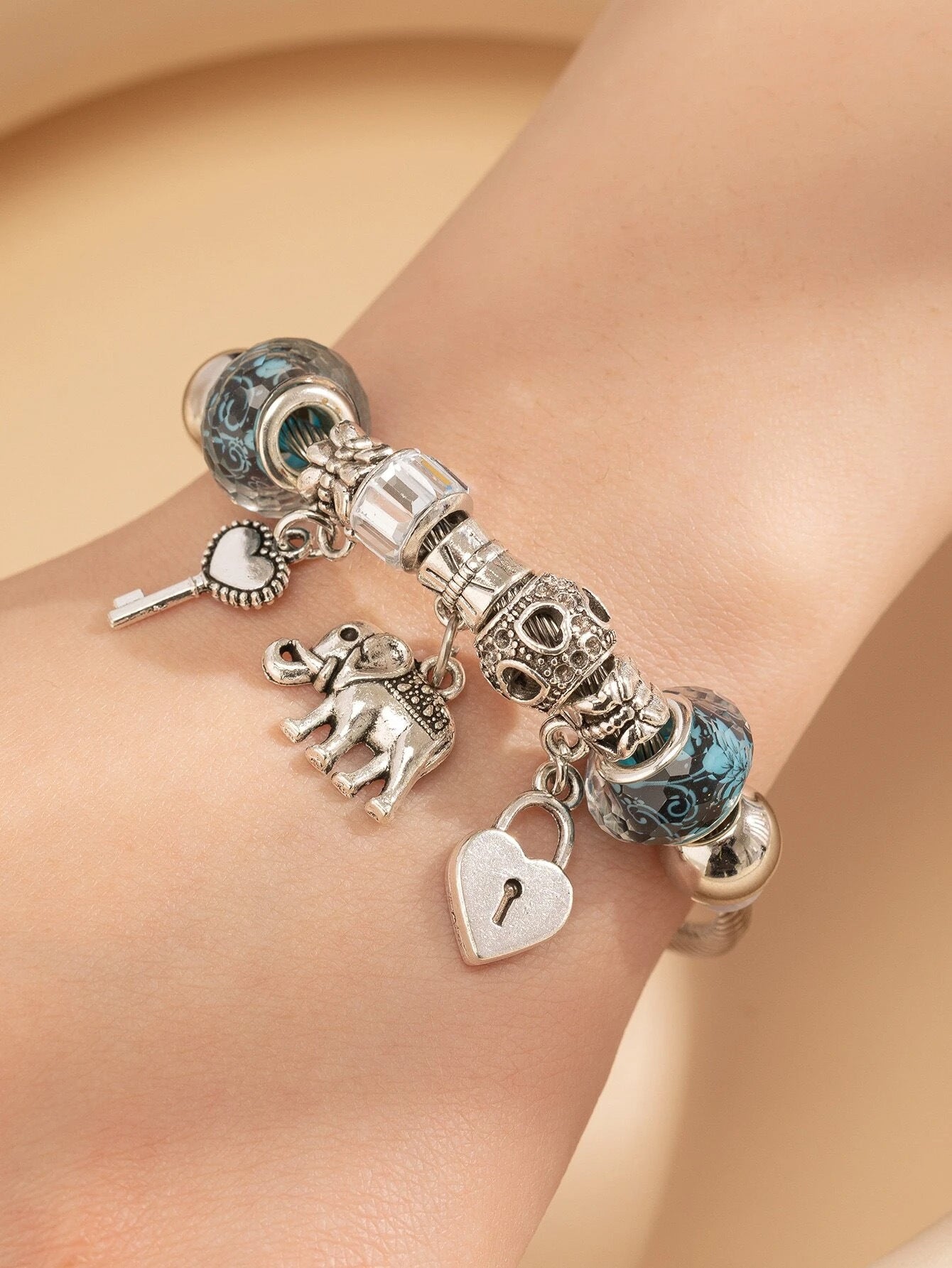 ✨【Oferta por tiempo limitado】 💖✨Pulsera ajustable atrapasueños de plata 925