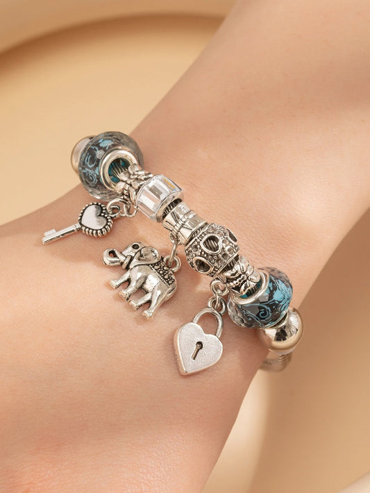 ✨【Oferta por tiempo limitado】 💖✨Pulsera ajustable atrapasueños de plata 925
