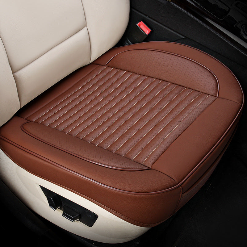 🚗🚗49%OFF--Cojín de asiento de coche todo incluido fabricado en cuero natural
