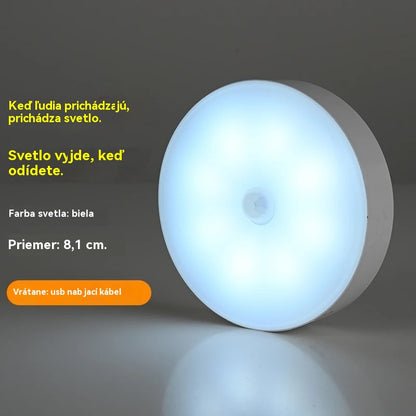 🏡💡【Kúpte 1 a získajte 1 zadarmo】🔥Inteligentné LED svetlo so snímaním ľudského tela, ľahko sa nabíja a je praktické