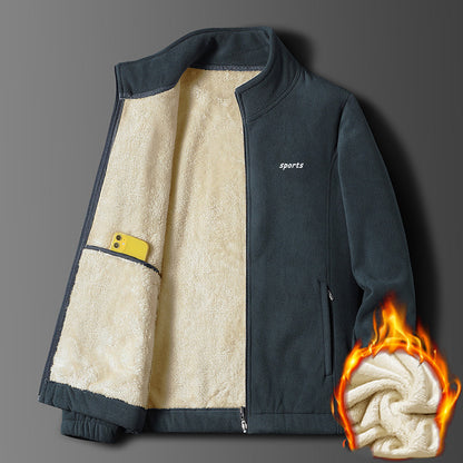 ⛄💥【M-5XL】Nova muška jakna od debelog janjećeg baršuna za jesen i zimu