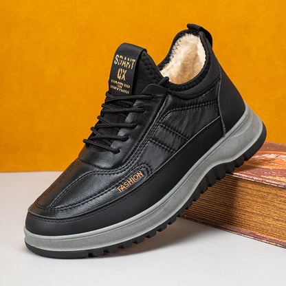 ⛄🔥【39-45】Moški zimski športni čevlji za prosti čas iz pravega usnja, vodoodporni, mehak podplat in žamet, novi modeli