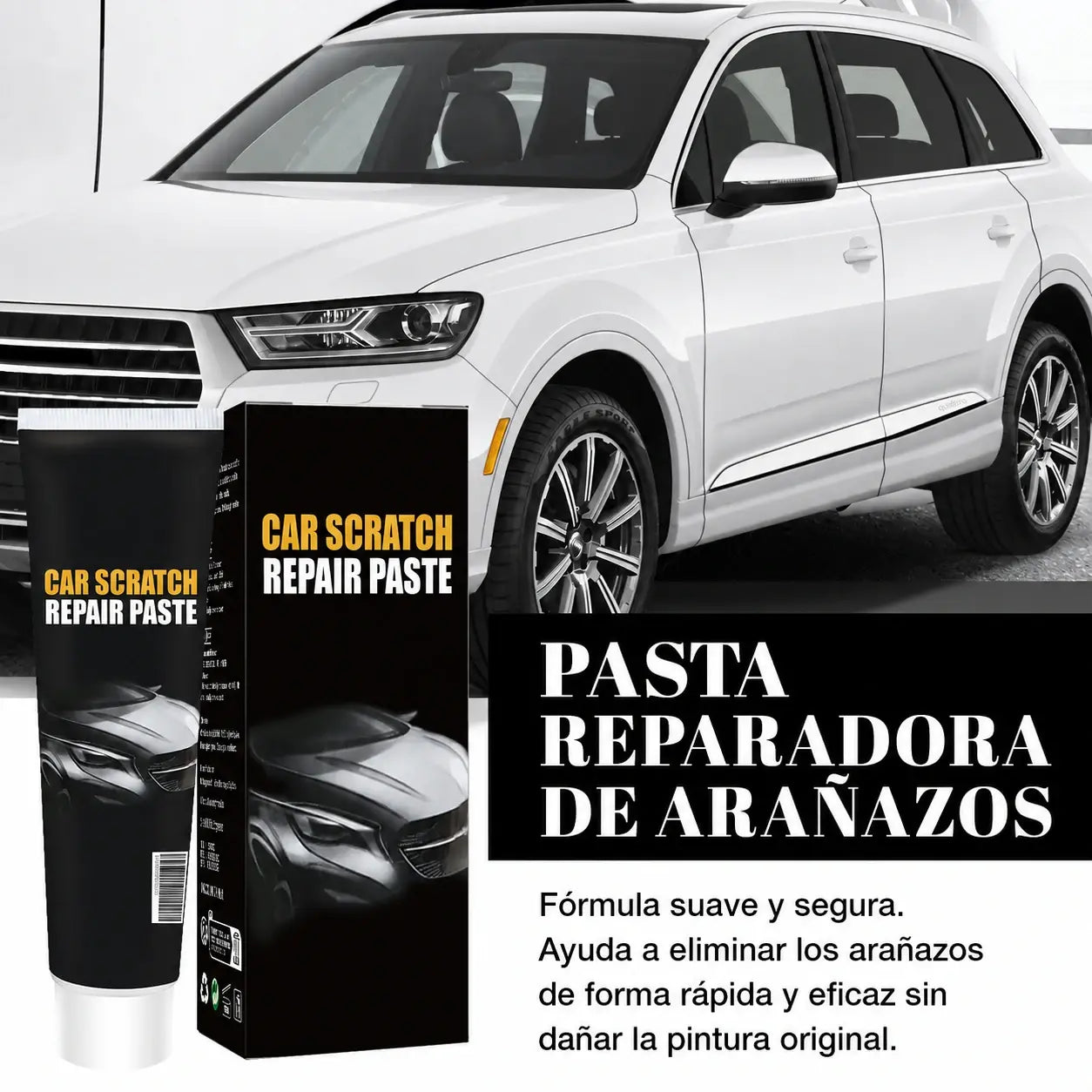 🔥Compra 1 y llévate 1 gratis🔥🚗💨Pasta reparadora de arañazos para coches, reparación de arañazos en la pintura, pulido y restauración.