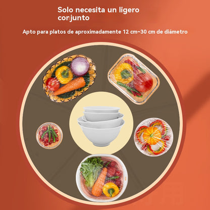 🔥 ¡Compra 1 y llévate 1 GRATIS! Tapas de frescura desechables de grado alimenticio. Protección de alimentos rápida y sencilla