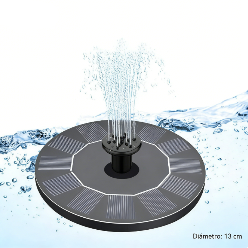 🔥 ¡Oferta por tiempo limitado! 💥 Fuente de agua alimentada por energía solar