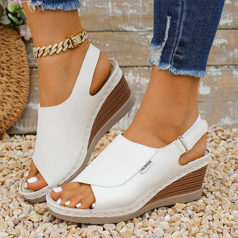 👡【36-43】Nove svestrane ženske sandale s platformom i klinom