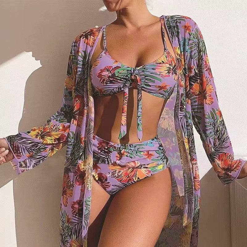 👙☀️【S-2XL】Нов комплект бански от 3 части 2026