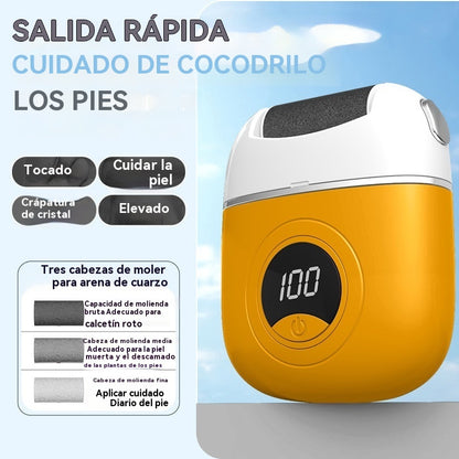 🦶🛁✨🔥49%OFF🔥Nuevos rodillos eléctricos para pies, elimina la piel muerta de los talones, rodillos eléctricos para pies, adecuados para el cuidado de los pies.