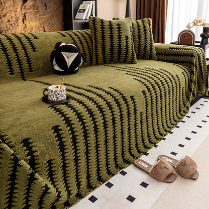 🛋️Oferta anticipada 2026🎉 funda de sofá suave y antideslizante de felpa🍂【180*130cm】