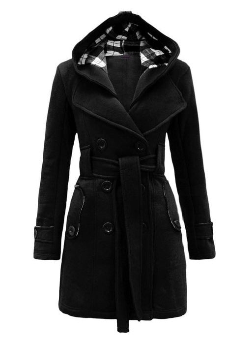 ✨🔥【Visoka kvaliteta】【S-3XL】Ženska topla jakna s kapuljačom srednje duljine