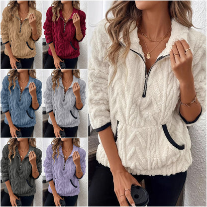 🔥Novo vruće sniženje🔥【S-3XL】🎀🎀Nove jesensko-zimske modne ženske plišane majice s kapuljačom