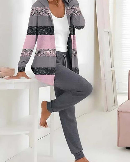 💃  💖 Nový jednoduchý bavlnený komplet na jeseň a zimu 2025