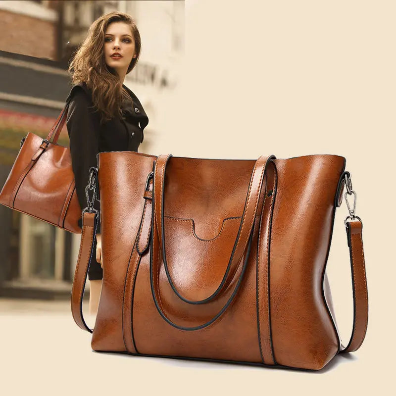 👜💖👜【50% OFF】✨🔥2026 Nova torba s ultra velikim kapacitetom, mekana koža, visoka kvaliteta prave kože, 6 boja
