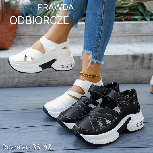 【36-43】Ergonomiczne sandały do korekcji postawy – amortyzowana podeszwa zapobiega zmęczeniu stóp