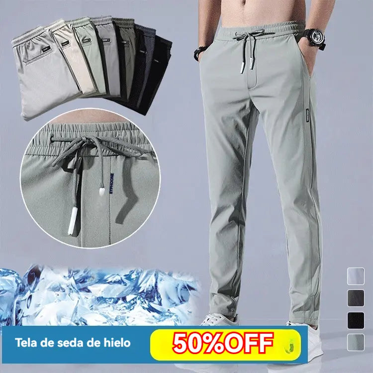 🔥😎 【M-5XL】Nuevos pantalones casuales elásticos para hombre 2026, cómodos y con estilo.