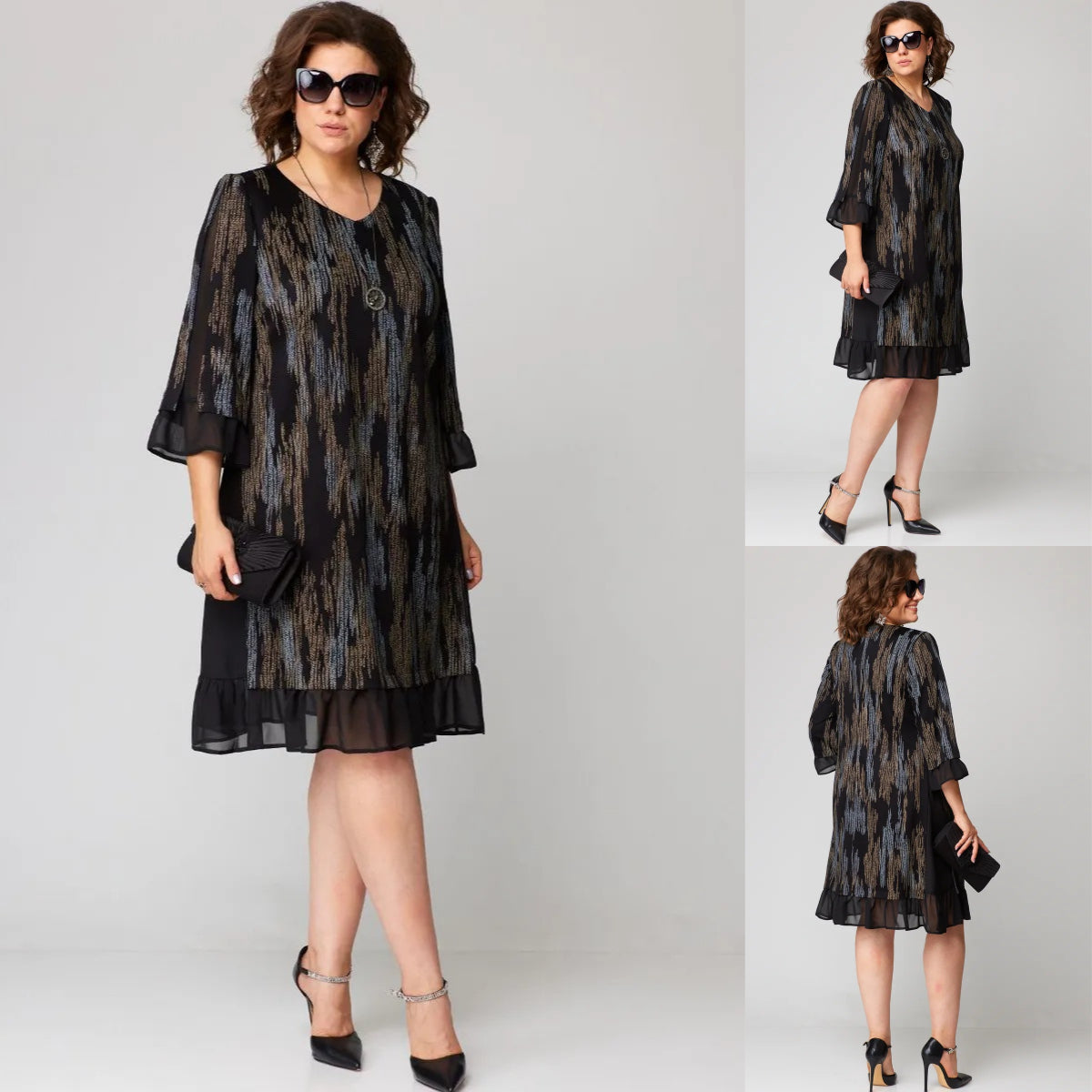 💥Светкавично намаление --49% OFF💥💕【S-5XL】Удобна и изискана рокля 2026