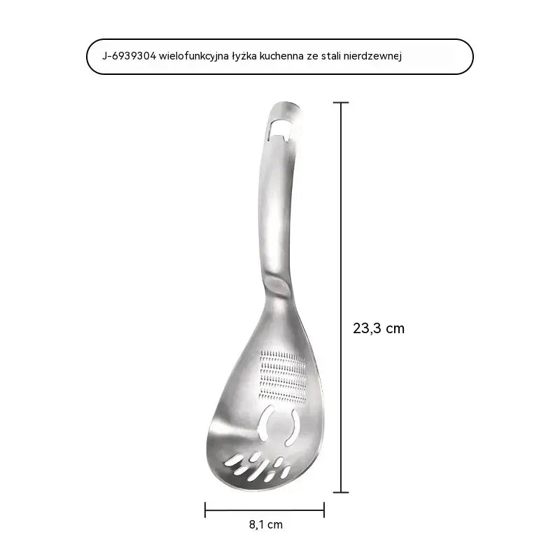 50% zniżki🔥🥄 Wielofunkcyjna łyżka i sitko ze stali nierdzewnej 304