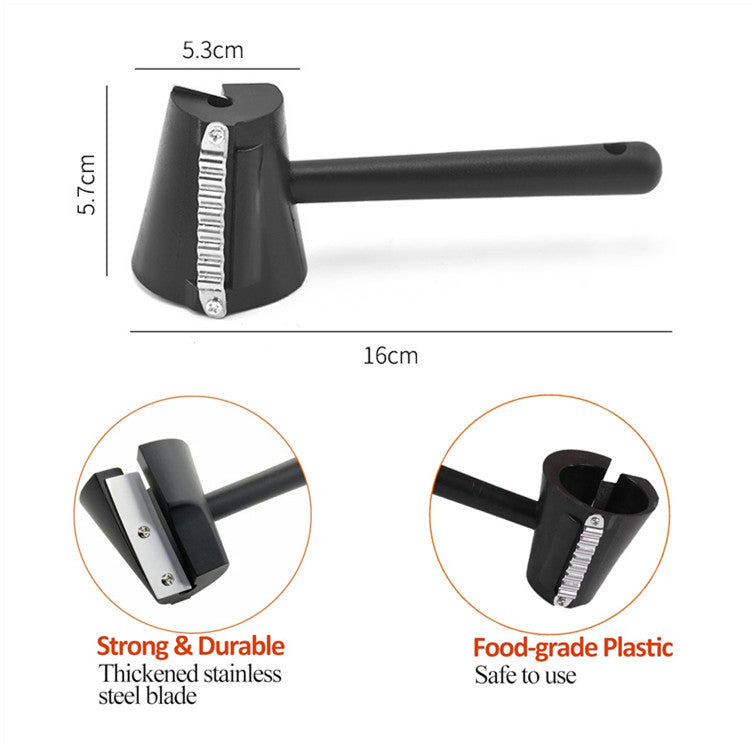🔥 2 piezas【Compra 1 y llévate 1 gratis】 💮 Herramienta para pelar y cortar frutas y verduras — Fabricada con acero inoxidable 304