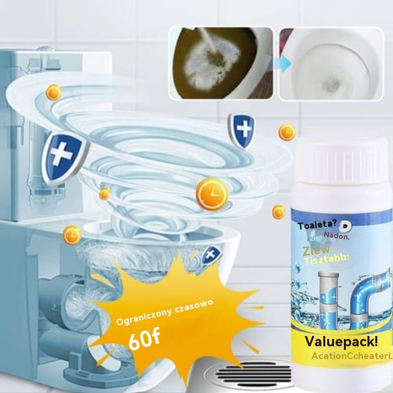 🛁💦【30%OFF】🌟Środek do czyszczenia zlewów i odpływów - Gęsta piana z ekstraktów i rozkładających się enzymów.