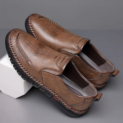 【Najwyższej jakości naturalna skóra bydlęca】Modne męskie buty casualowe