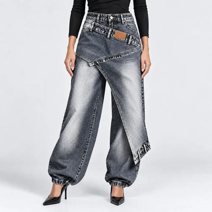 👖【XS-3XL】Stylowe i wygodne jeansy z szerokimi nogawkami