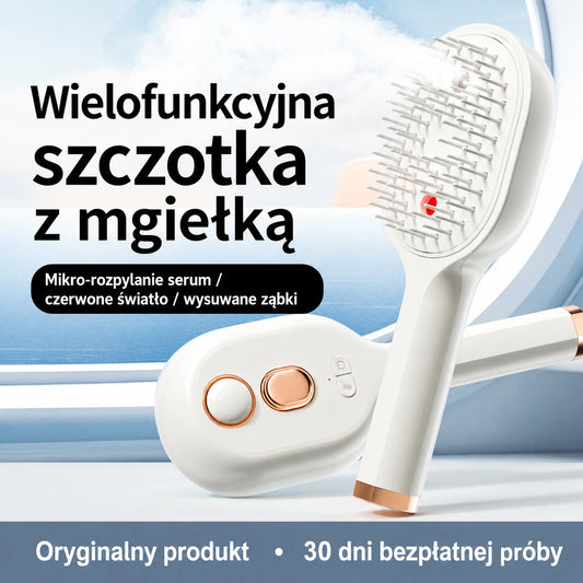 💖💨 Grzebień ze spryskiwaczem — jedno naciśnięcie pomaga rozczesać włosy i zapobiega ich plątaniu.