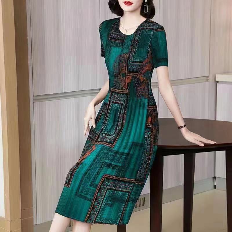 Плащане при доставка✨【S-5XL】👗 Модерна вталена рокля, ежедневна и удобна