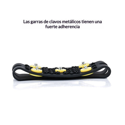 👴🚶🏔️❄️【Compra 1 y llévate 1 gratis】Crampones antideslizantes invisibles de 5 dientes, crampones para exteriores, ideales para senderismo en nieve, montañismo, escalada y superficies de hielo, imprescindibles para personas mayores.