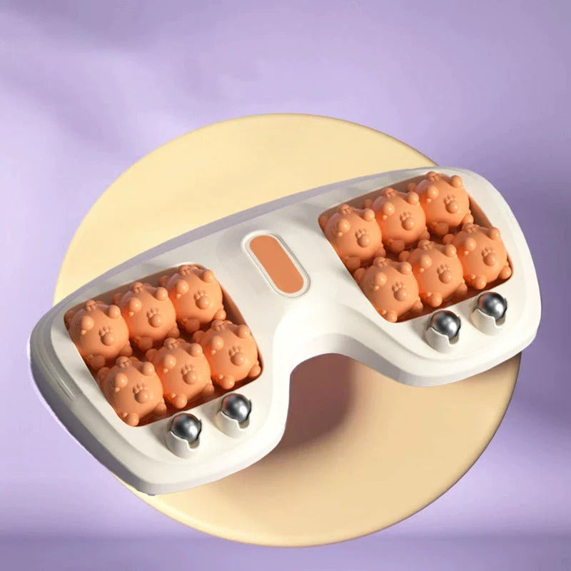 【Kupite 1, dobite 1 gratis】🔥Nov izdelek💜Prenosni masažer za stopala z dvema valjčkoma💜