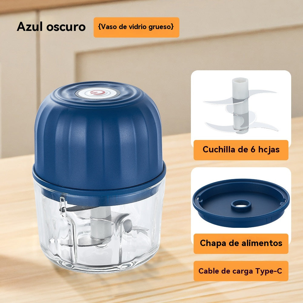 💥ÚLTIMO DÍA DE OFERTAS 50 % DE DESCUENTO⏰¡MÁS DE 50 000 UNIDADES VENDIDAS!🧄 Picadora eléctrica de ajo, mini picadora portátil de verduras