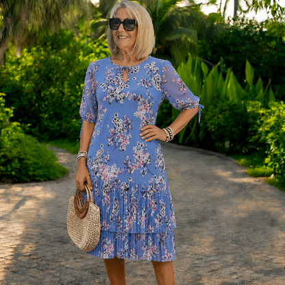 Płatność przy odbiorze👗❤️【S-5XL】eleganckie i modne sukienki szyfonowe
