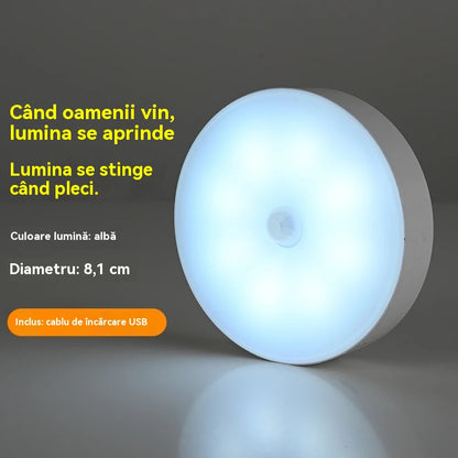 🏡💡【Compra 1, llévate 1 gratis】Luz LED inteligente que detecta el cuerpo humano, fácil de cargar y práctica