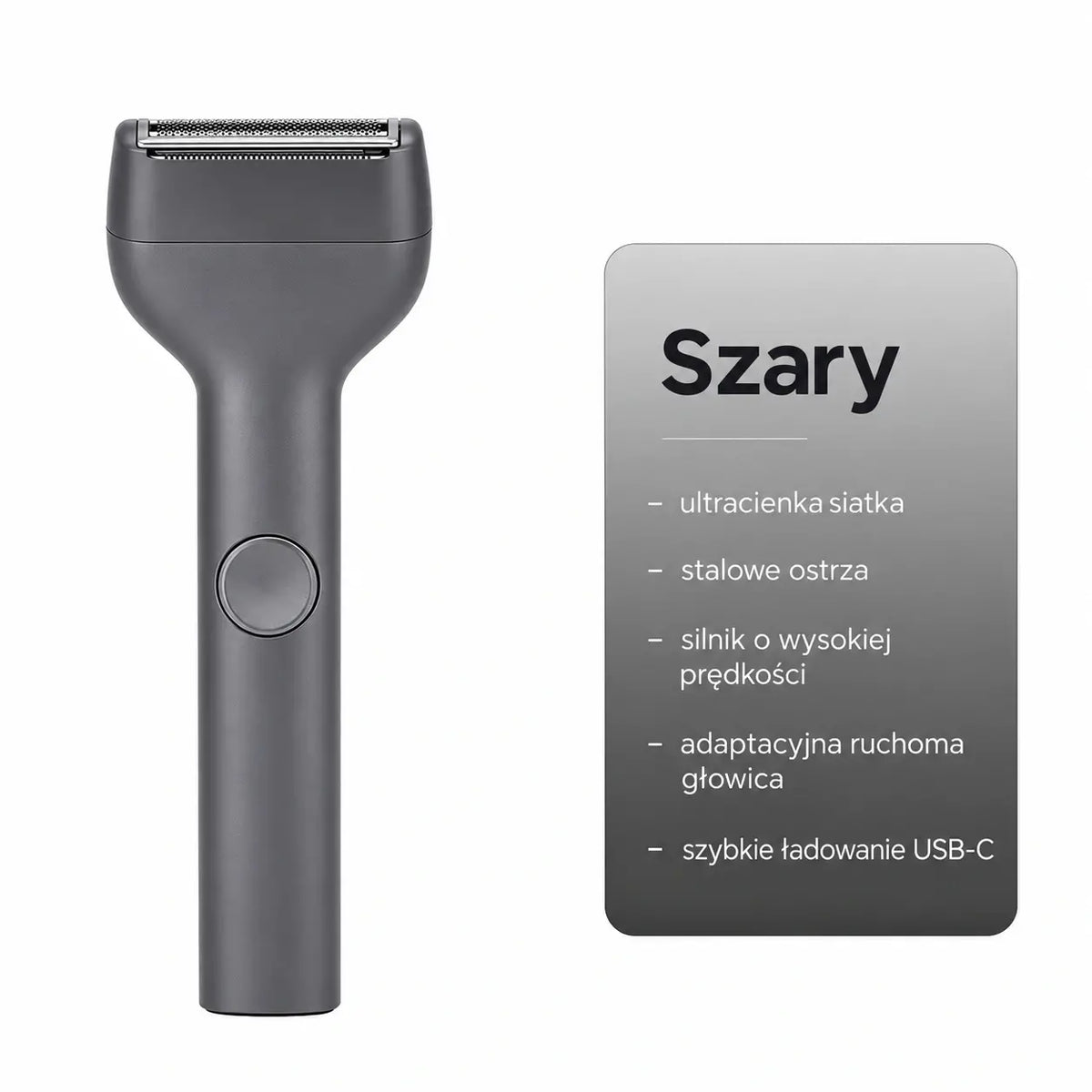 🎁 Nowość – 50% zniżki 💥⚡ Pożegnaj podrażnienia po goleniu! 🧔 Wydajna, ładowalna golarka elektryczna dla mężczyzn.