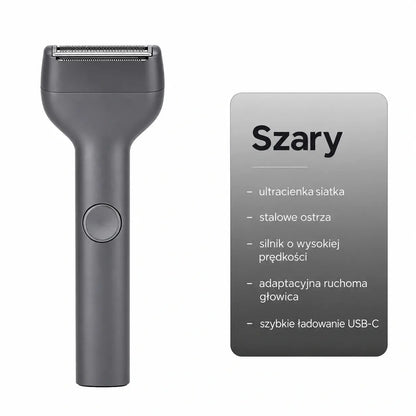 🎁 Nowość – 50% zniżki 💥⚡ Pożegnaj podrażnienia po goleniu! 🧔 Wydajna, ładowalna golarka elektryczna dla mężczyzn.